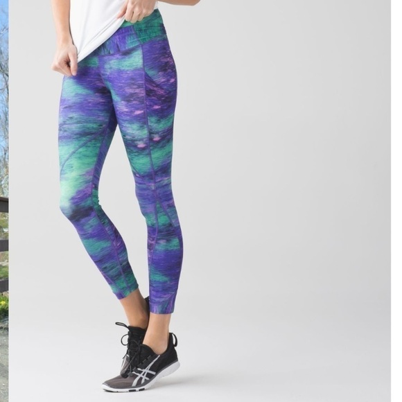 Lululemon Time to Shine high Waist Tight in Rio Nights Multi size 6 - Picture 3 of 16